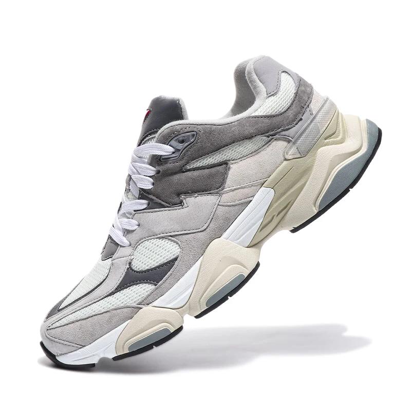 

Новые, Модные и Универсальные Мужские Спортивные Кроссовки Большого Размера для Отдыха на Открытом Воздухе с Уникальным Дизайном в Стиле Color Block и Уличным Стилем 36