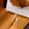 New Fashion 925 Sterling Silver Jewelry Exquisite Aesthetic Small Fresh Cute Cat Ears Animal Opening Rings R006