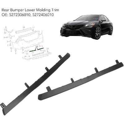 Rear Bumper Lower Trim for Camry SE XSE 2018-2021 5272306010 Left Right Trim 2PCS