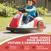 Kinder-Stoßauto 6V, 360° Drehung, elektrisches Kinder-Stoßauto mit Doppelmotor, Musik und Hupe