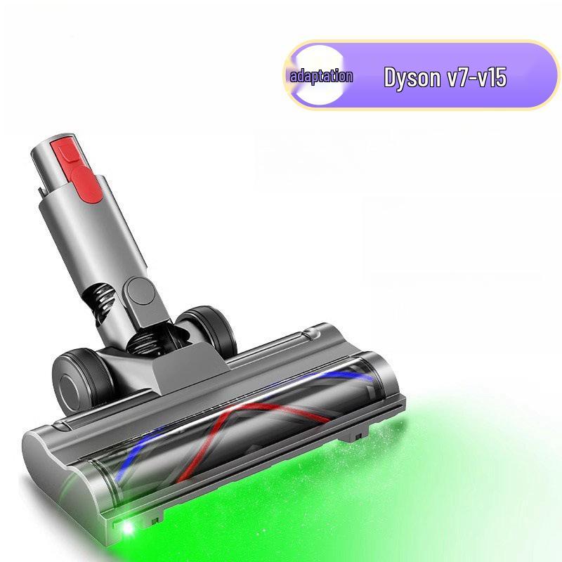 Compatible Dyson Optical Dust Detection Floor Brush - Soft Velvet Suction Head for V7, V8, V10, V11, and V15 Vacuums
