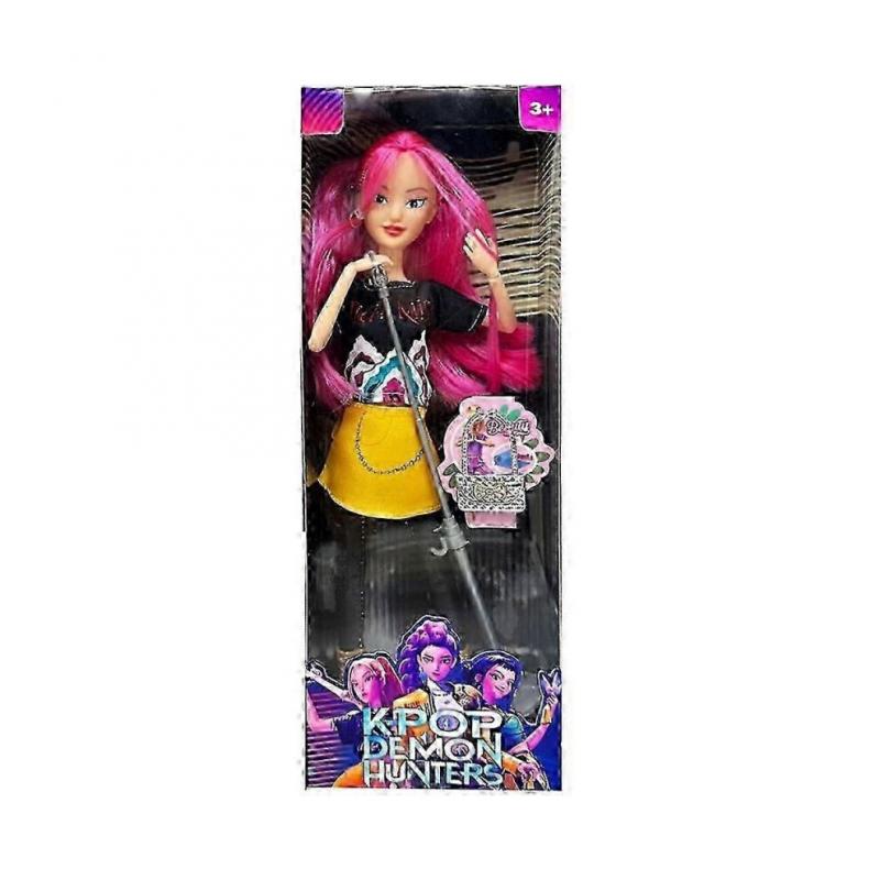 3 STÜCK Kpop Dämonenjäger Puppenspielzeug - Rumi, Mira, Zoey Actionfiguren Wunderschöne DIY Puppen