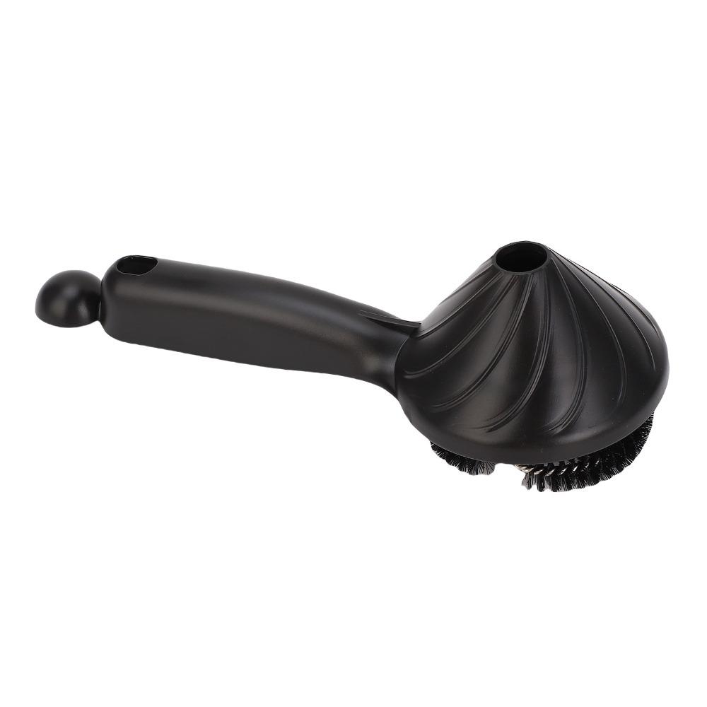 Nylon Bristle Coffee Machine Cleaning Brush Curved Head Nylon Bristle Brush For Grouphead Washing