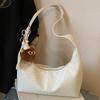 Retro Soft-faced Tote Bag Women's Autumn New Casual Shoulder Bag Texture Large-capacity Commuter Bag