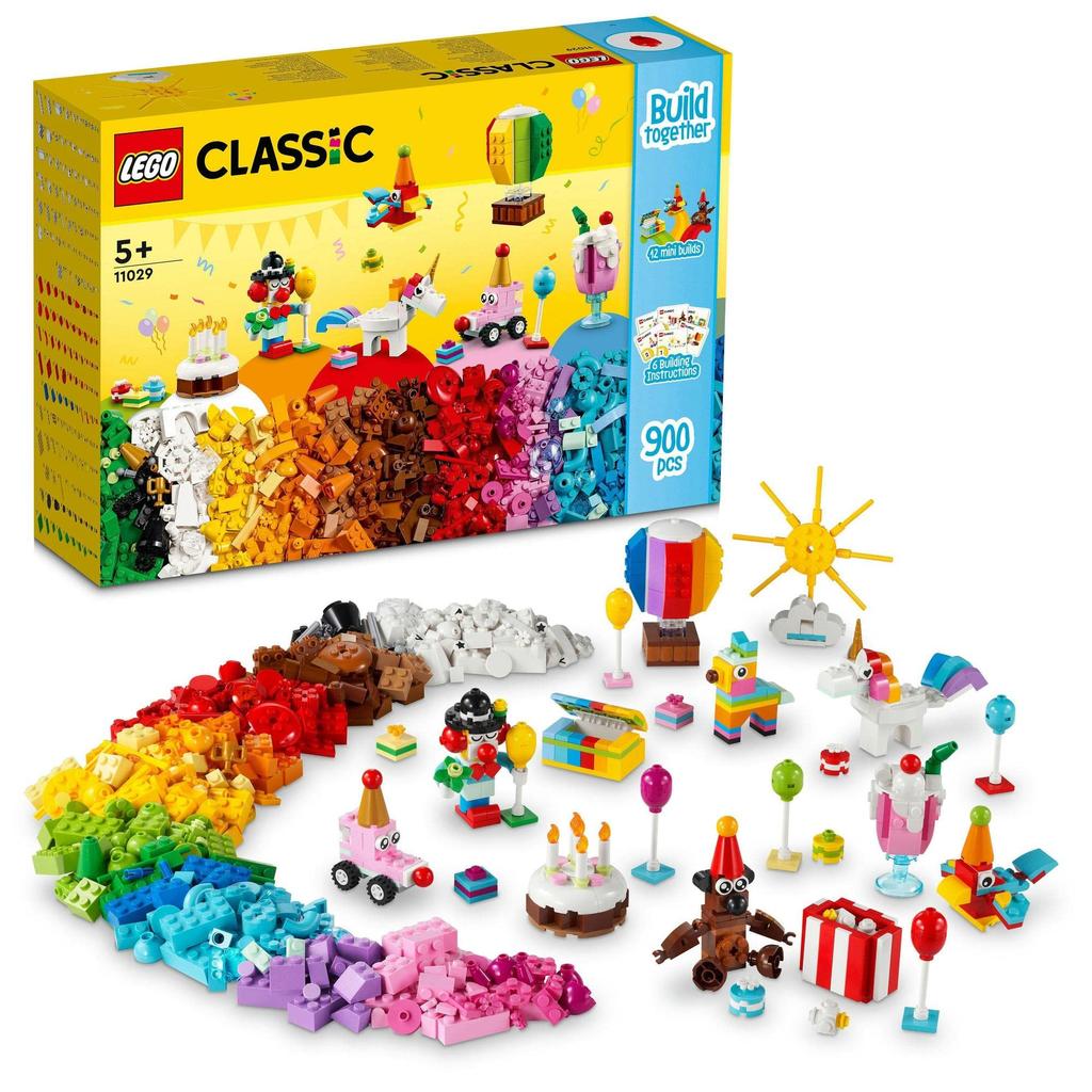 LEGO Classic Idea Parts Party Set Christmas Gift Christmas 11029 Toy Block Present Educational Creative Boys Girls Ages 5+