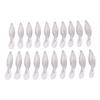 20pcs Deep Diving Crankbait Blanks Lure Blanks for Saltwater Freshwater Fishing DIY Unpainted Hard Baits 8.8cm