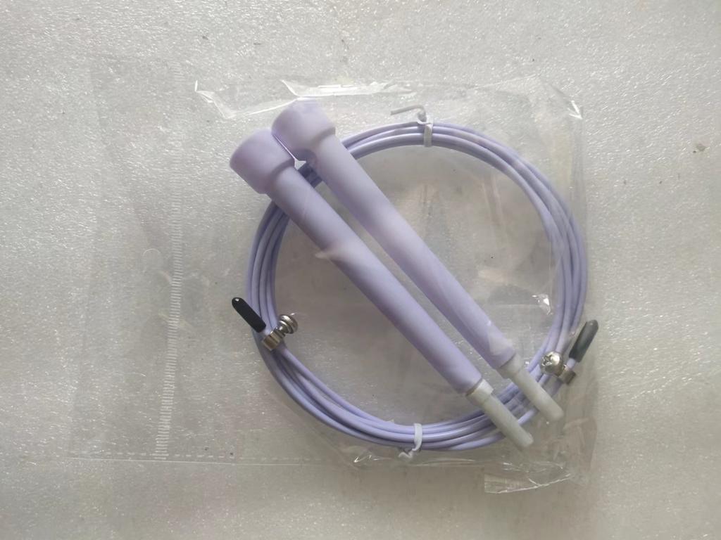 PVC Steel Wire Skipping Rope, Speed Skipping Rope for Fitness, 3 Metres Long, Competitive Skipping Rope for Children