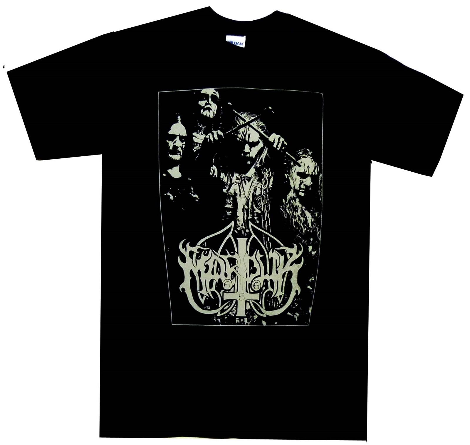 Фото группы Marduk M-XXL Официальный мерч группы Black Metal с австралийского тура Футболка XXL
