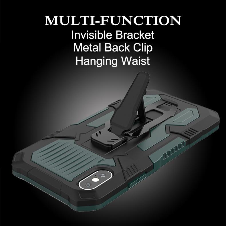 Coque de téléphone blindée antichoc 2 en 1 pour Xiaomi RedMi Amazing 9 8 8A 7A 6A Note 10 Pro 9 Pro Max 8 Pro 7 6 5 5A