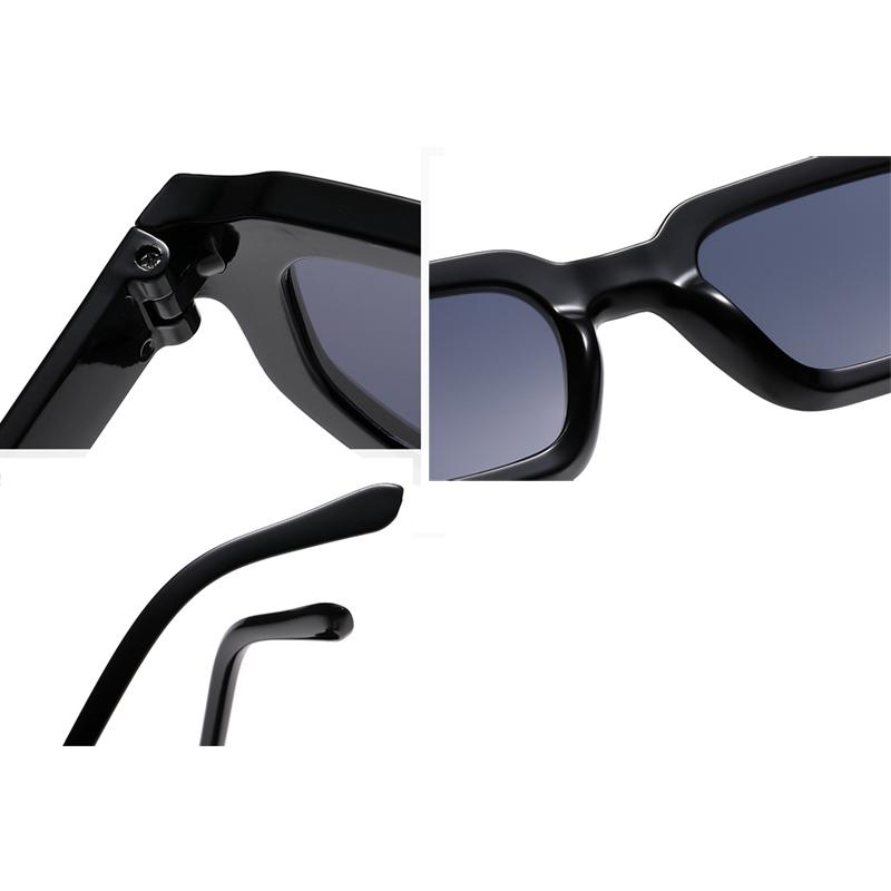 Gafas de Sol Punk de Moda para Hombre con Montura Rectangular No Polarizadas para Conducir