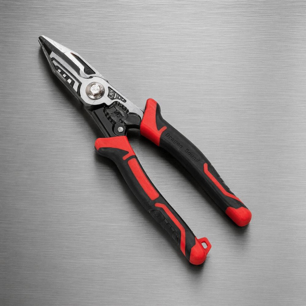 Professional Grade Metal Sheet Shear Anti Slip Handle Wire Cutters Wire Stripping Pliers Linesman