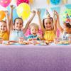 Table Cloth Large 137x274cm Disposable Tablecloth Fade Resistant For Party Decorations