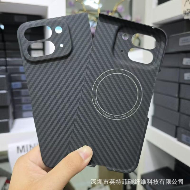 Case Google Pixel Fold 2 Magnetic Kevlar Fiber Full Body Shockproof Cover