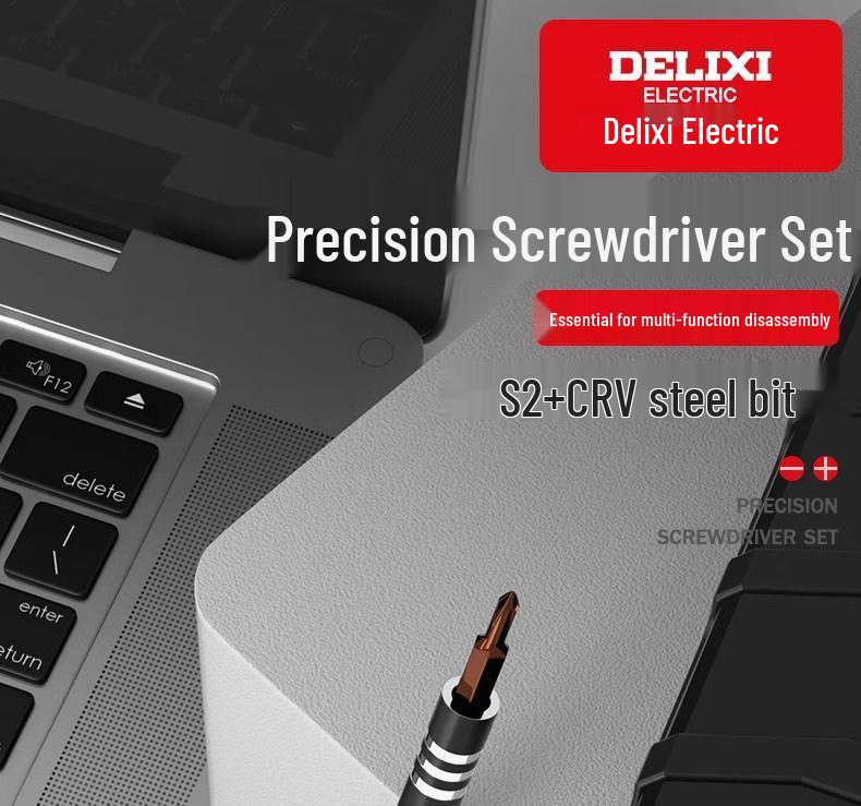 Delixi Phillips Torx Mini Screwdriver Set for Mobile Phone Repair