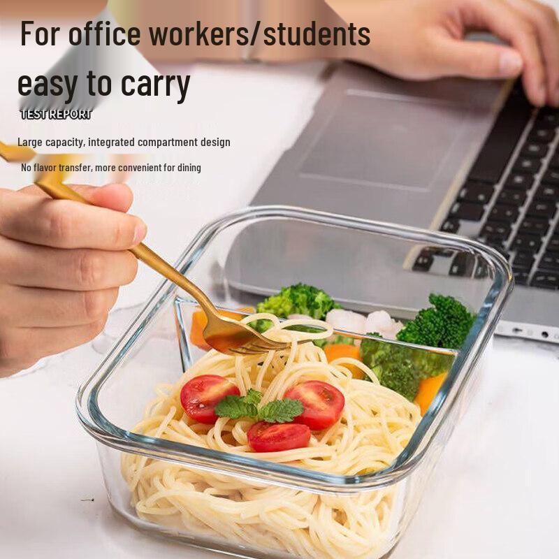 UOSO Microwave Glass Lunch Box