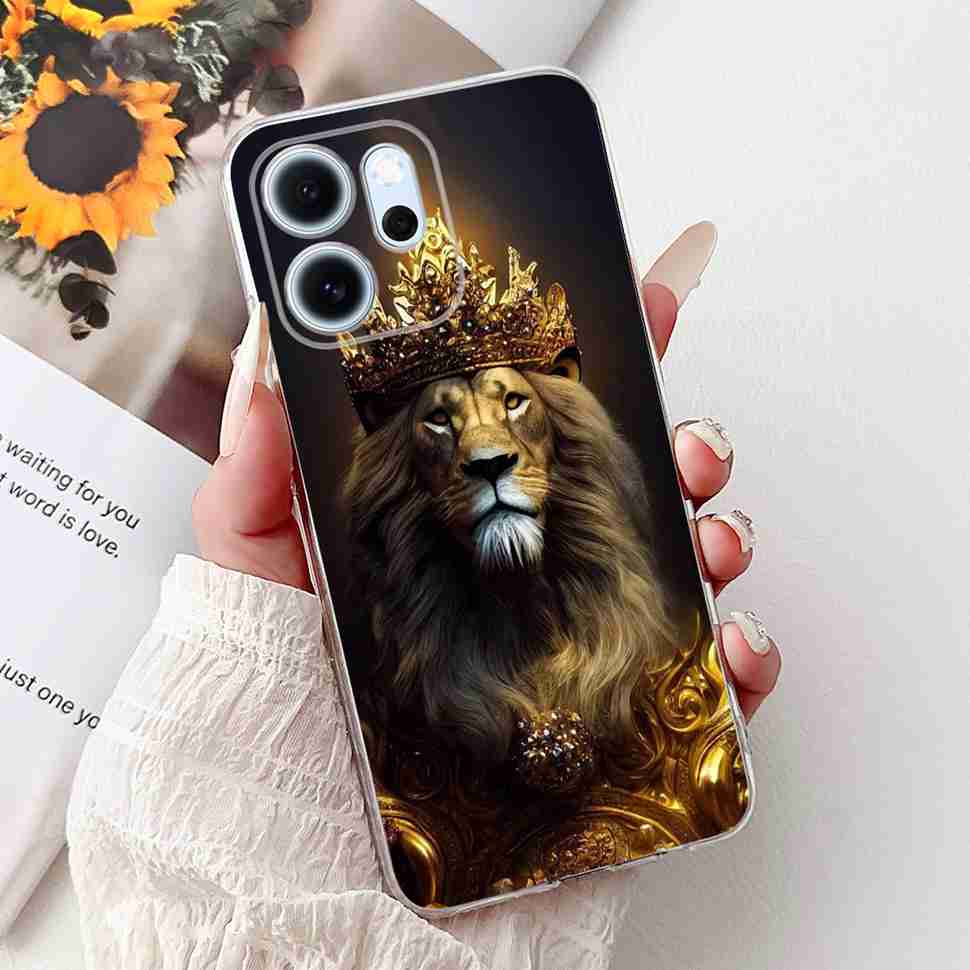 Für Oppo Reno14 F 5G CPH27436.57" Hülle Bunte Schmetterlingsblumen TPU Weiche Silikonhülle Für Oppo Reno 14 F RENO14F Handyhüllen