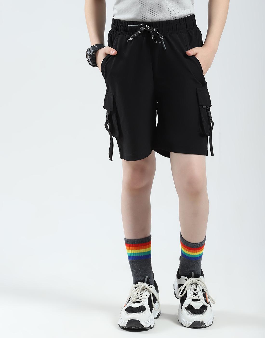 

Monte Carlo Boys Solid Regular Fit Bermuda 7-8 Years чорний