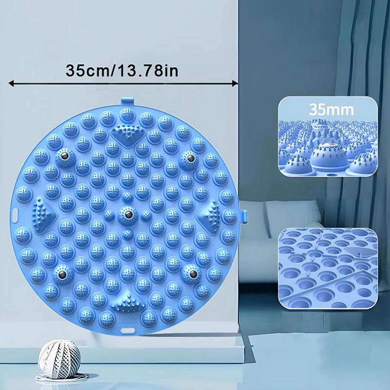 Fingerpressure Board Foot Massage Pad Health Walk Pressure Board Foot Massage Pad Foot Yoga Acupressure Mat Training Accessories