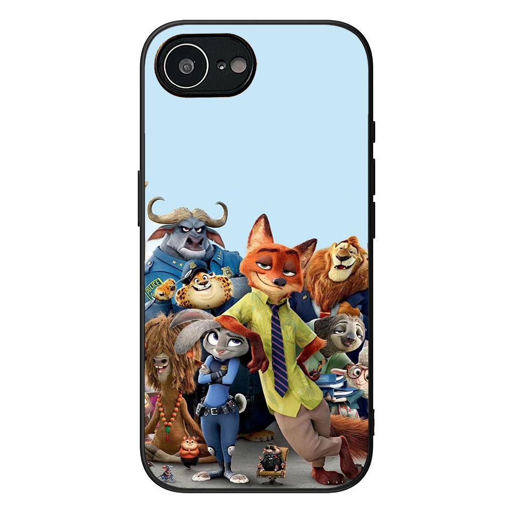 

Чохол для телефону Apple iPhone 17 16 14 15 Pro Max Plus 15+ 16E XR ProMax Air 16+ Чохол Zootopia Джуді Нік Гаріс Зверополіс 2 iPhone Air