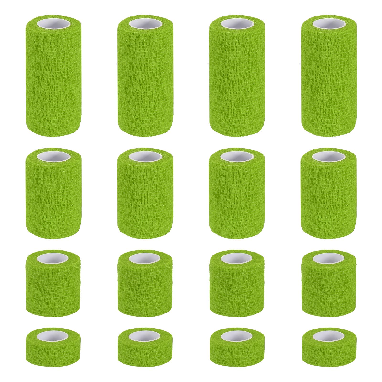 

PATIKIL Бинт 16 5 Оберточная лента для спорта и активного отдыха светло-зеленый 1 /2 /3 /4 Самоклеящиеся бинты, шт., ярды, эластичный, дышащий, самоклеящийся