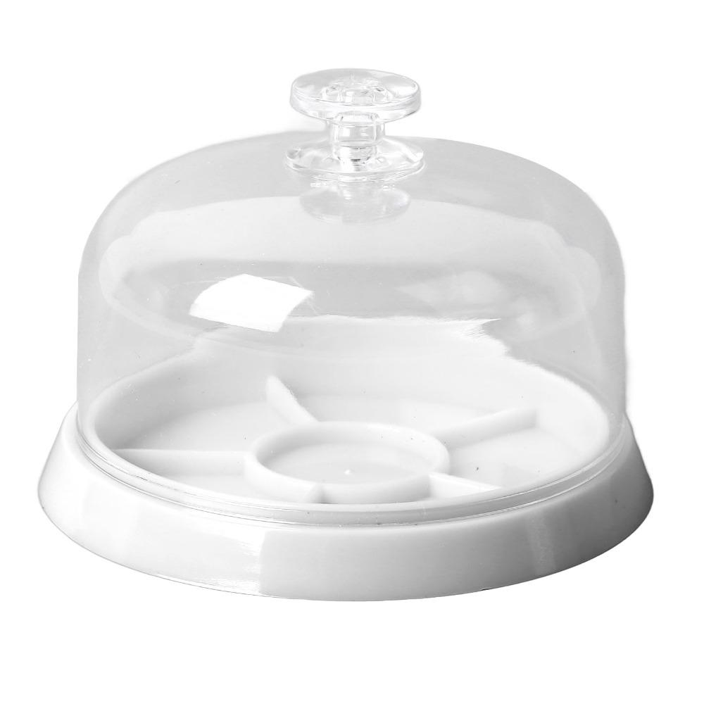 Full Set Compartmentalized Watch Movement Tray Turquoise White Dust Cover Blue Dustproof Tray Watchmaker Tool