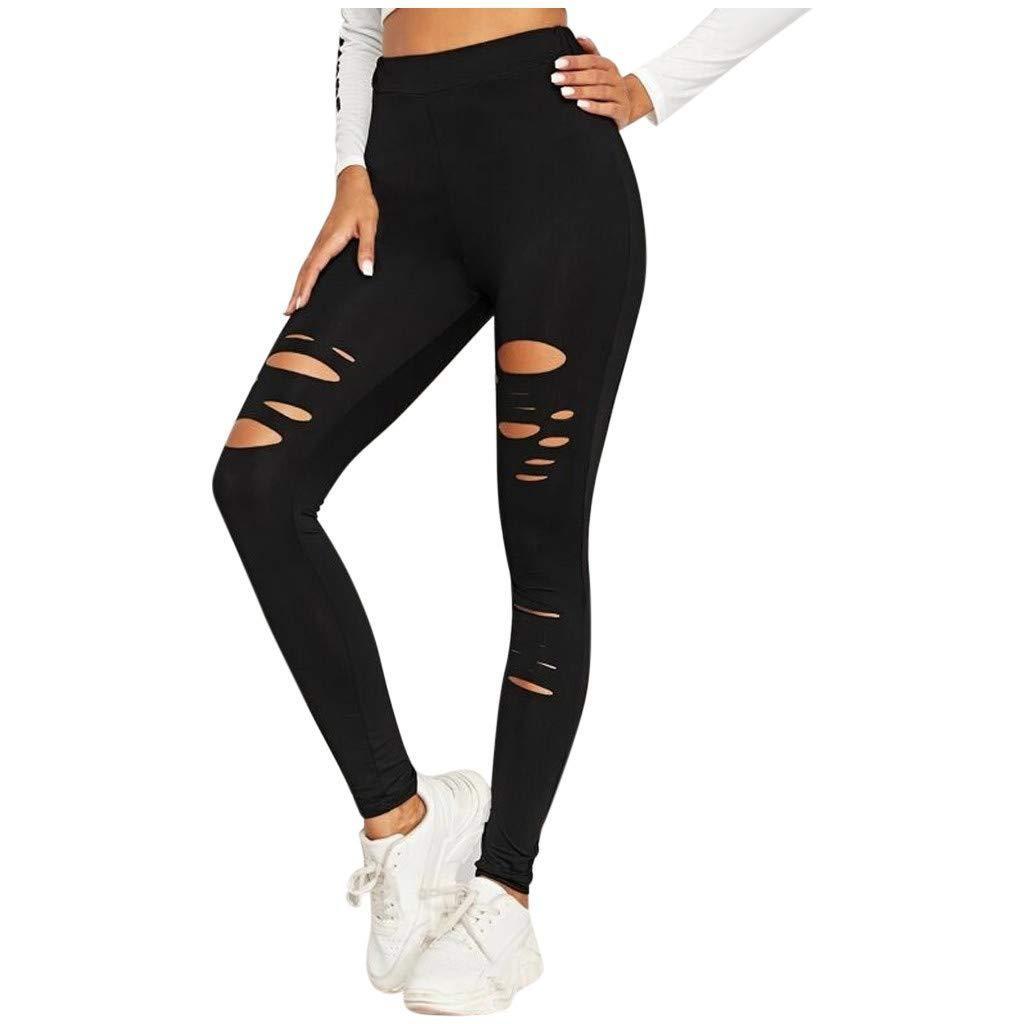 Women's Solid Color Hip-lifting High-waisted Leggings, Large Size Cropped Pants