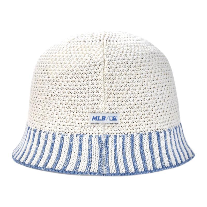 MLB Rayon, Cotton, Polyester Beanies Unisex White Fashion 3AHTV0253-50IVS