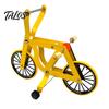 Non-slip Bird Bike Toy Intelligence Training Toy, Interactive Bicycle Exercise Enrichment Educational for Lovebird Conures Parakeet Cockatiel