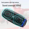 Suoai S31 Portable Outdoor Bluetooth Speaker CN Plug (adapter Included)