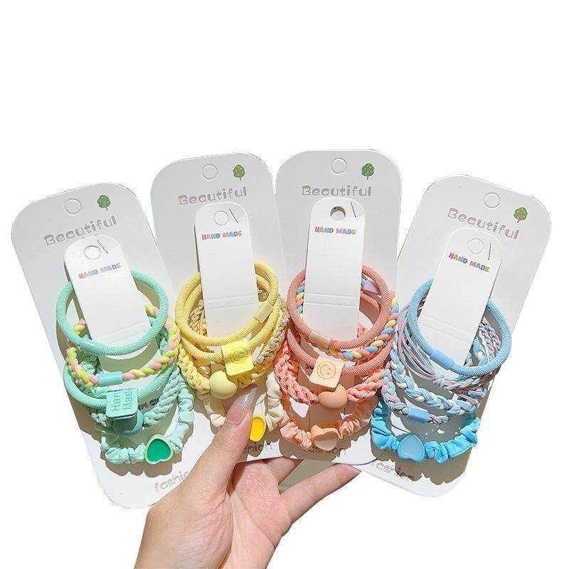 High-end Feel  Elastic and Durable  Thick Hair Tie Versatile Ponytail Hair Band  Hair Tie Women's Hair Tie  Leather Band  Leather Cover  Headwear