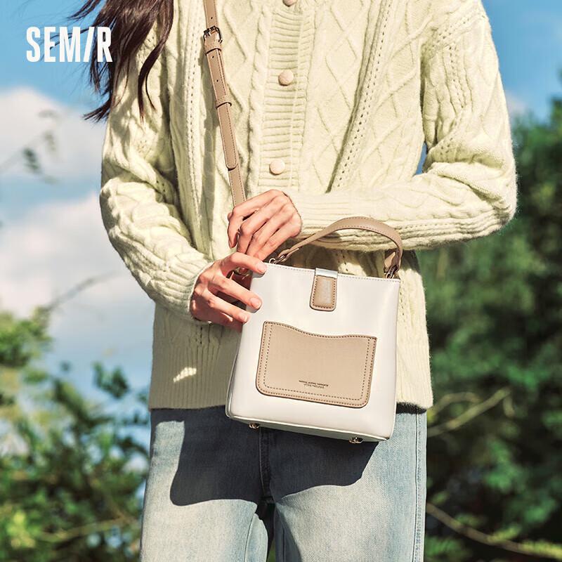 Semir Ретро Сумка-ведро Color Block Large