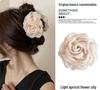 Luxury Starry Sky Rhinestone Bow Hair Clip - Volumizing Shark Clip Accessory