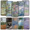 Claude Monet Impressionism Phone Case For Samsung A13 A51 A71 A41 A31 A21S A11 A01 A03S A12 A32 A52 A22 A23 A33 A53 A73 5G Cover