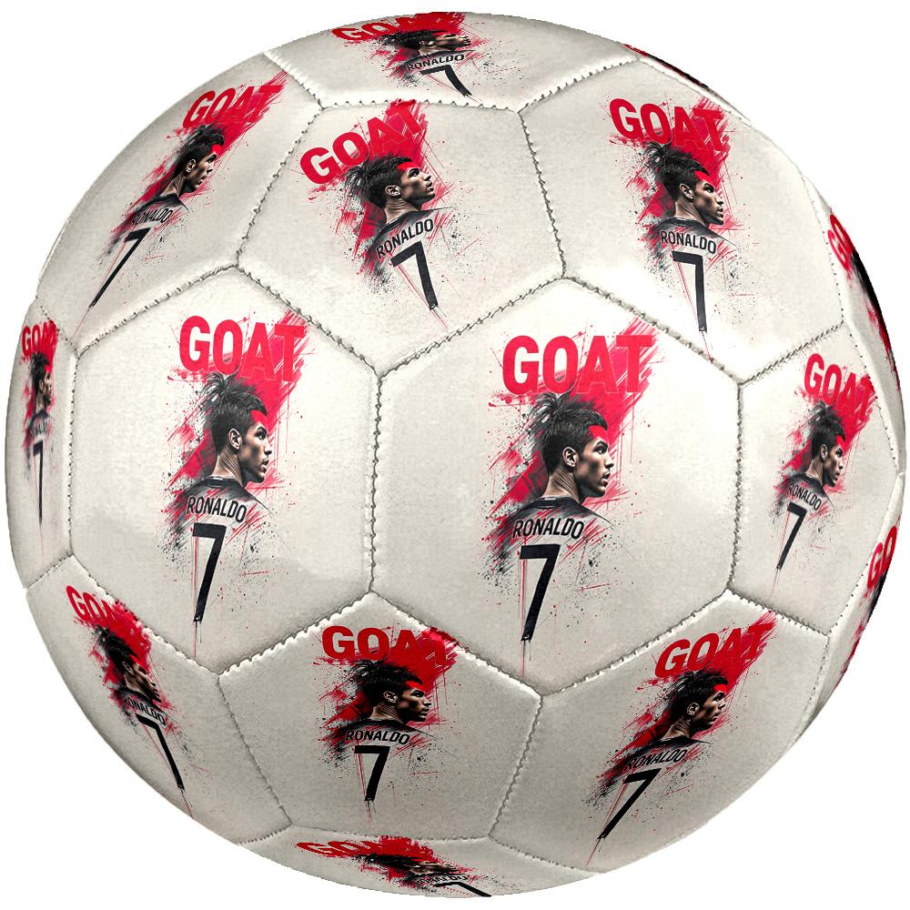 Macchina da Calcio Cristiano Ronaldo Taglia 5 Cucita a Macchina per Allenamento e Partite Indoor/Outdoor Ideale per Appassionati di Calcio