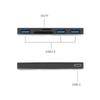 5-in-1 USB3.0 Hub Type-C Adaptor Card Reader for Laptop PC Mobile HDD Flash Drive