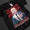 Chainsaw Man Shirt Power Tshirt Denji T-Shirt Aki Asa Anime Makima Unisex Tee