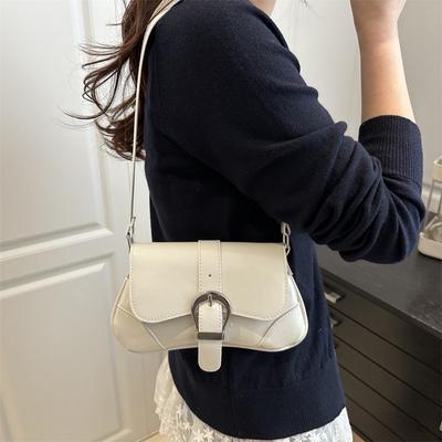 Premium Sense Niche Armpit Bag 2025 Summer New Trendy Commuter Small Square Bag Versatile Fashion Shoulder Messenger Bag