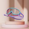 Lunettes de Natation Grande Monture Lunettes de Natation Grande Monture HD Vision Large Anti-Buée Protection UV Lunettes de Natation Pour Adultes Pas de Fuite