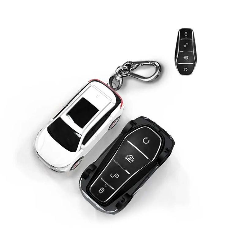 Styling For BYD Tang Car Key Set Car Model Key Protection Shell With Light Decoration Accessories Car Key Case
