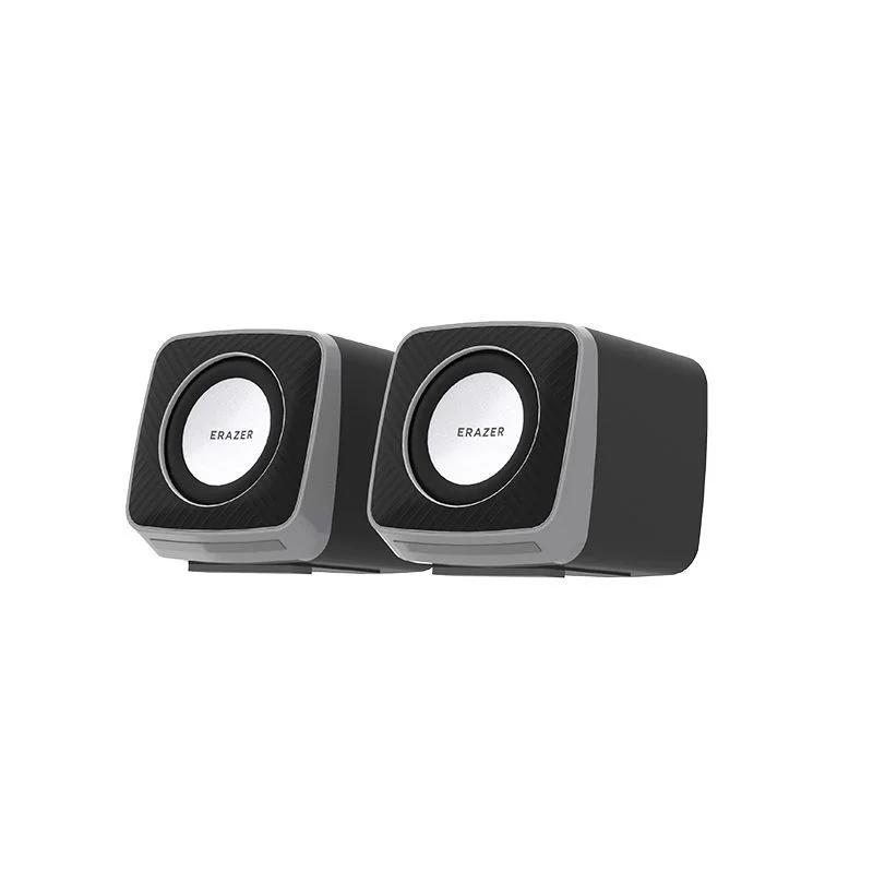 New Lenovo A200 Computer Speakers HiFi Sound Quality RGB Cool Light Effect Stereo Sound Effects Mini Wired Speaker Erazer