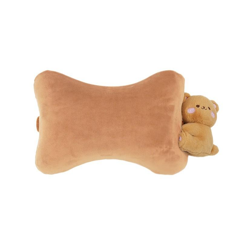 Car seat cushion cute cartoon three-dimensional bear Car seat cushion universal breathable and comfortable car seat cover