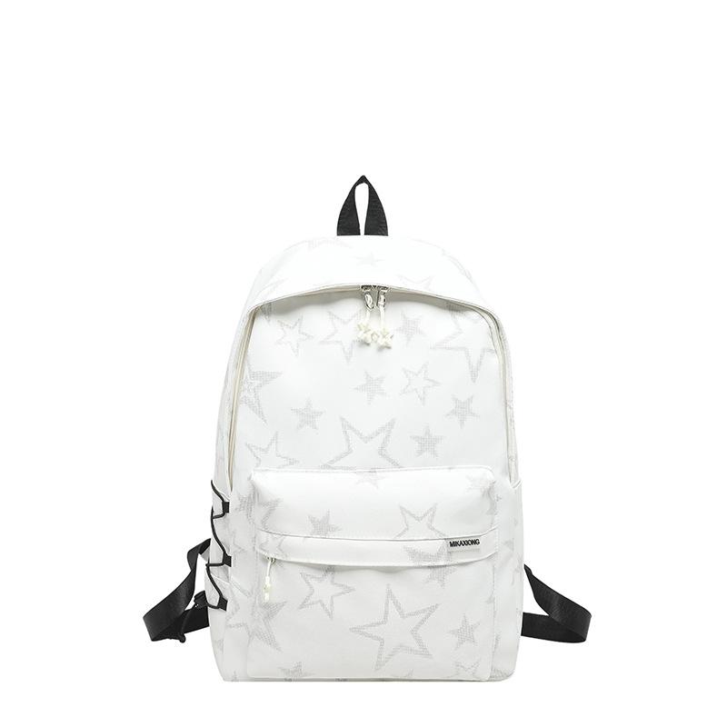 Schoolbag American star printing backpack South female student leisure lightweight large capacity schoolbag simple leisure travel backpack