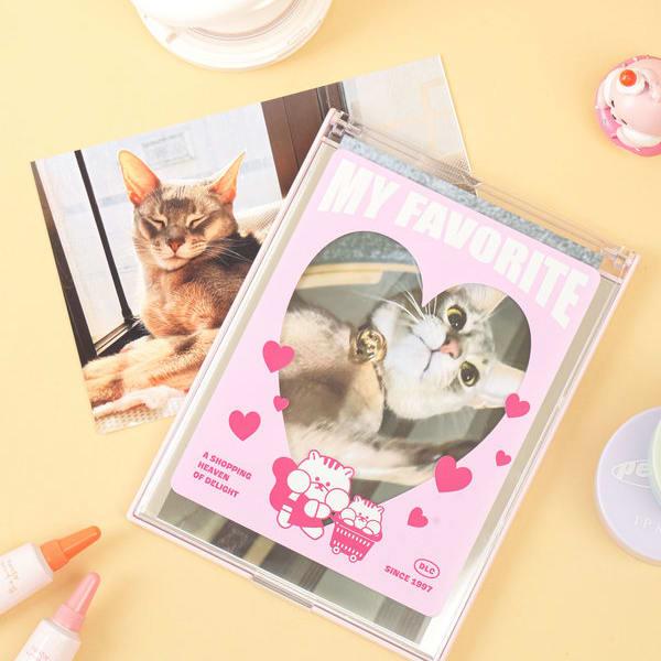 Daiso Zboží Foto Úložné Zrcadlo