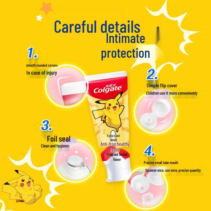 Colgate Kids Anti-Cavity Toothpaste, Strawberry, 6+ Years