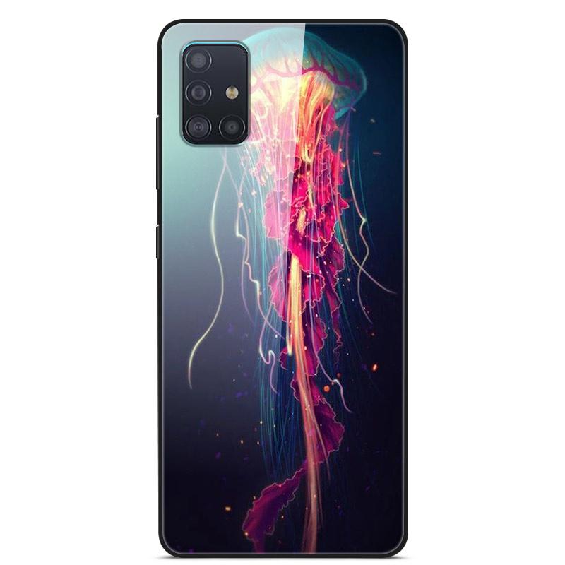 Glass Case For Samsung Galaxy A71 A51 Case A 71 Glass Back Cover For Samsung A51 A31 A71 Case A 51 For Samsung M31s M51 A31 Case