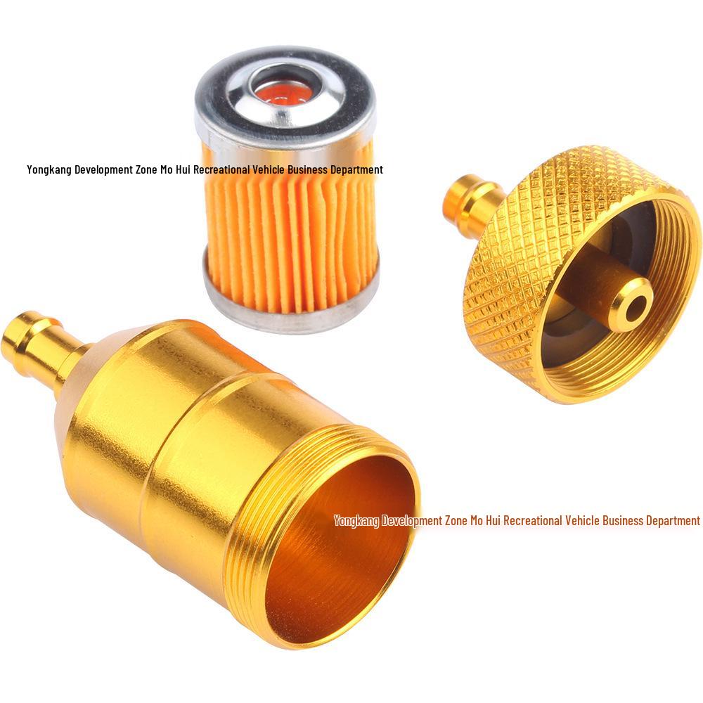 CNC Aluminum Off-road Motorcycle ATV Oil & Gasoline Filter Cup 8MM