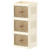 Desktop Multi-Layer Storage Box for Cosmetics, Stationery, and Skincare - Dustproof Push-Door Design