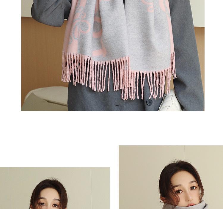 Luos Vielseitiger High-End Damen-Winterschal mit Geschenkbox - Langer, Warmer und Verdickter Schal.