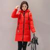 Fall Winter Women Thicken Cotton Padded Hooded Jacket Parka Coat M-XXXL