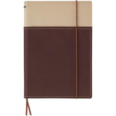 Kokuyo Notebook 40 Cover, Systemic, A5, Brown, A-Ruled, Sheets, No. 655A-3